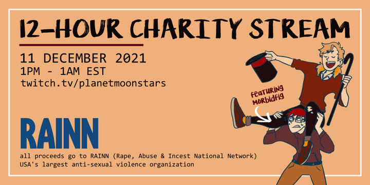 Charity Stream Twitter Post