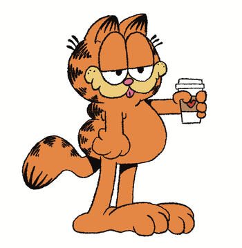 Garfield Sticker