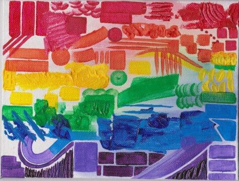 Pride for Charity - Acrylic on Canvas