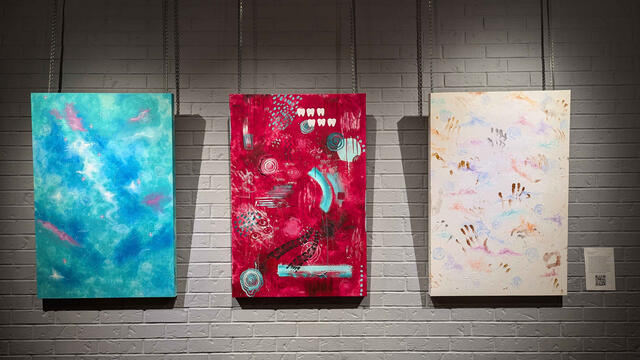 "Saw You in a Dream" exhibited at Myths and Mirrors' Open Stage Fundraiser